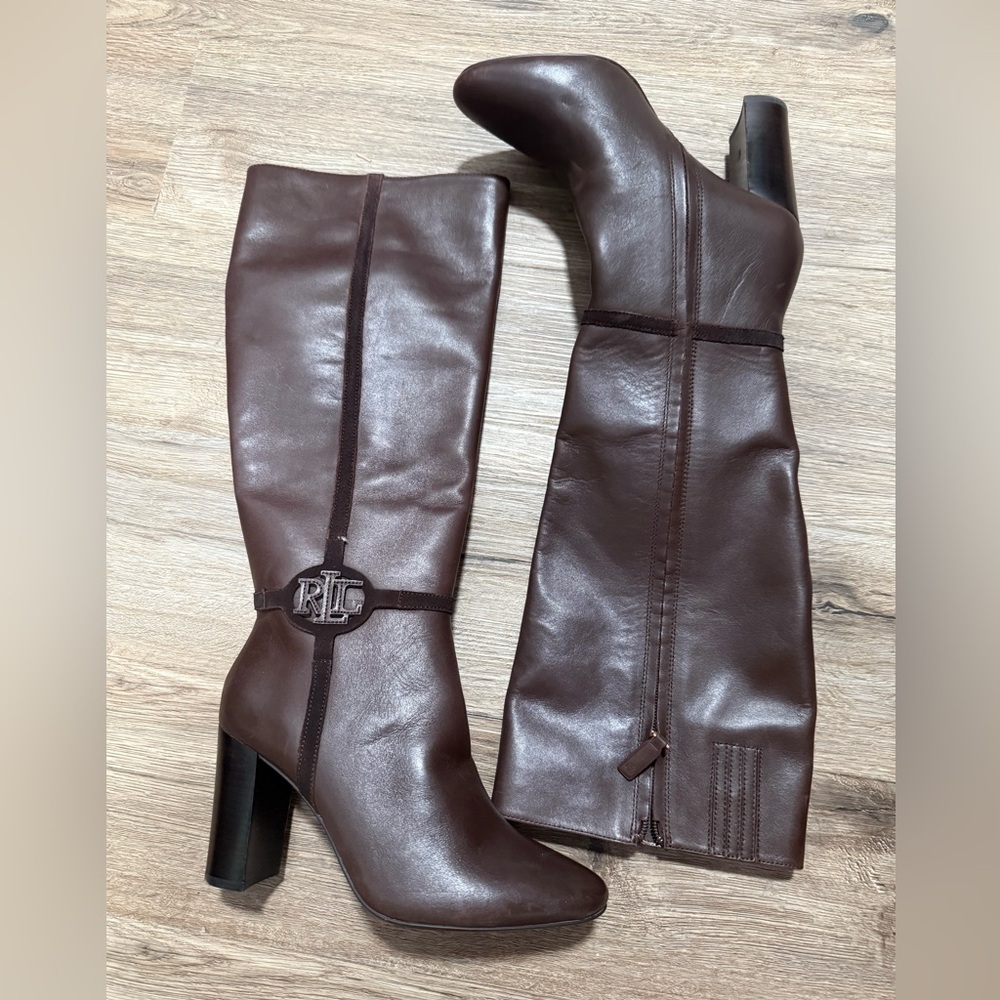 Women's Brown Leather Boots